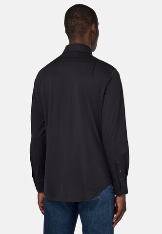 Coupe regular Chemise Boggi Milano en noir