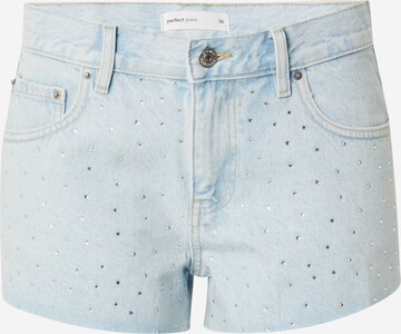 Gina Tricot - regular Vaquero 'Sparkle' en azul: frente