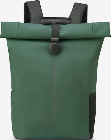 Delsey Paris Rucksack 'Turenne' in Grün: Vorderseite