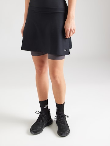 NIKE Spordiseelik 'ONE', värv must: eest vaates