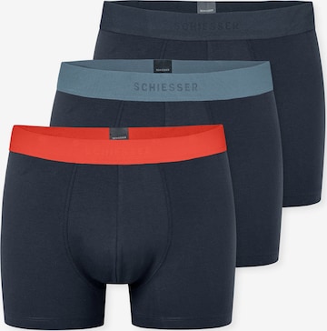 SCHIESSER Boxer shorts in Blue: front