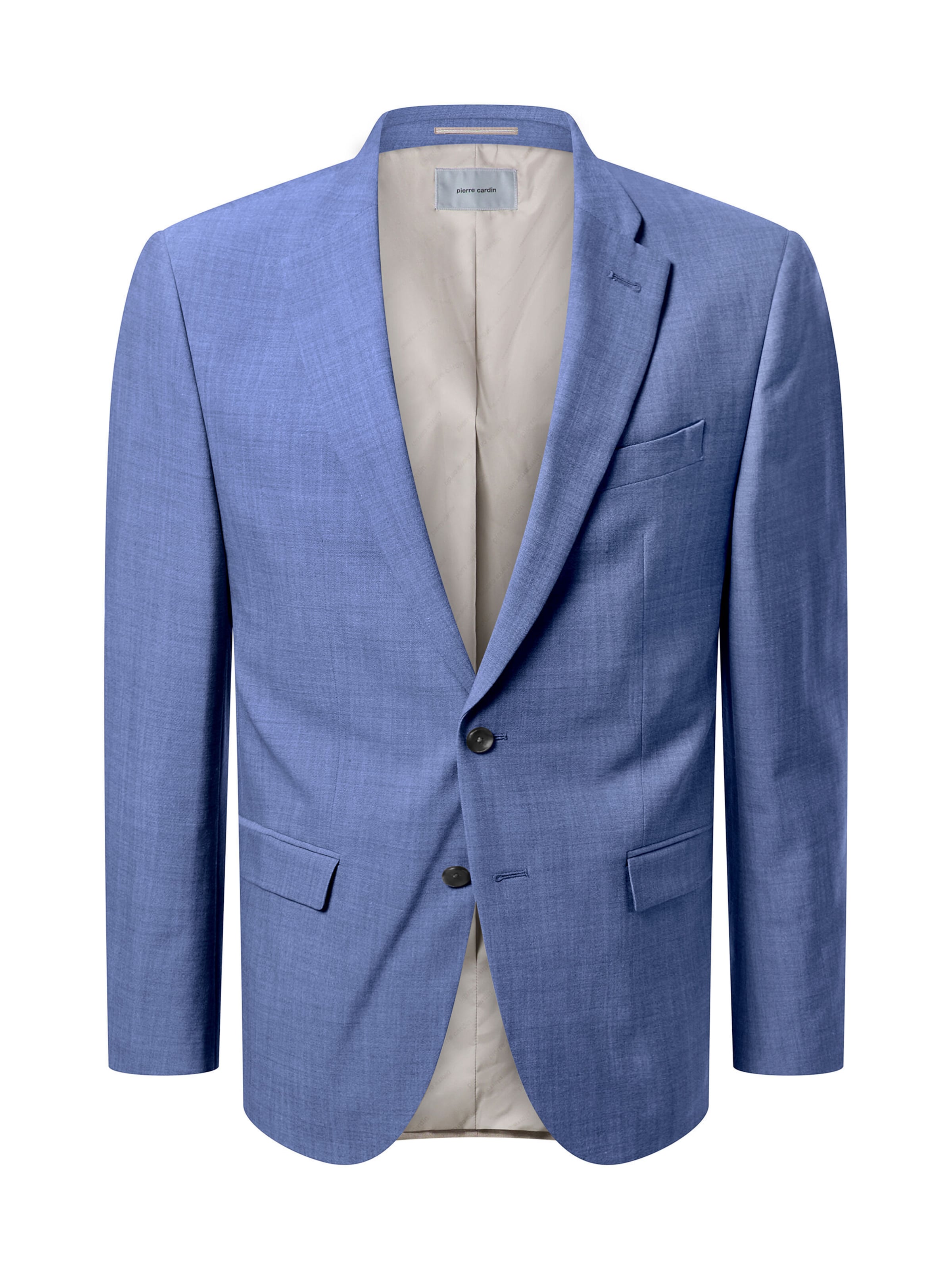 PIERRE CARDIN Slim fit Business-colbert in Blauw: voorkant