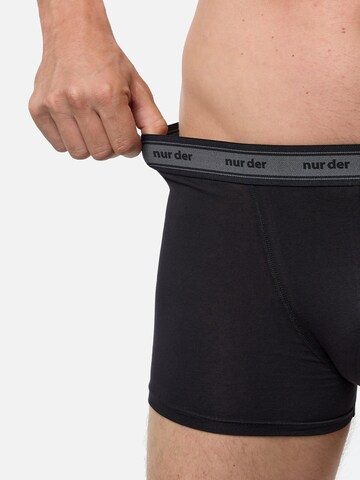 Nur Der Retro Boxer ' Organic Cotton ' in Schwarz