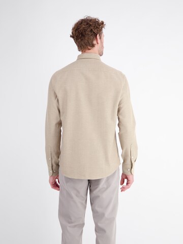 LERROS Regular fit Button Up Shirt in Beige