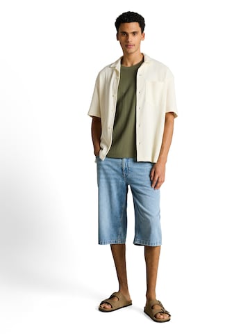 TOM TAILOR DENIM Majica | zelena barva