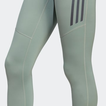 ADIDAS PERFORMANCE Skinny Spodnie sportowe 'Dailyrun' w kolorze zielony