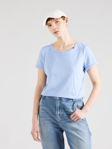 Ragwear T-Shirt 'FLLORAH' in Blau: predná strana