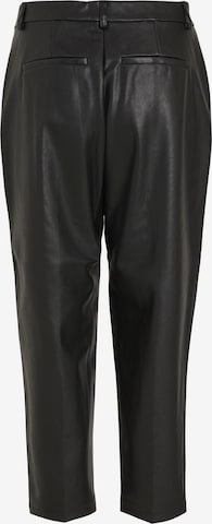 VILA Regular Pleated Pants 'Dagmar' in Black