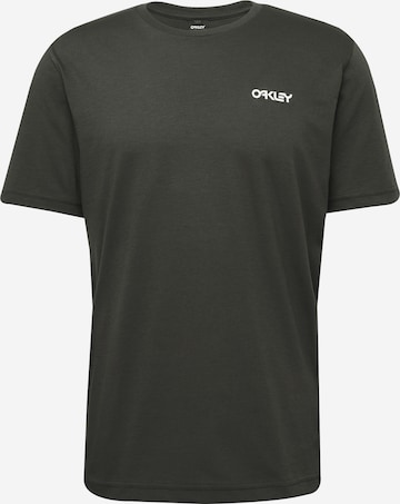 OAKLEY Functioneel shirt 'Marble' in Groen: voorkant