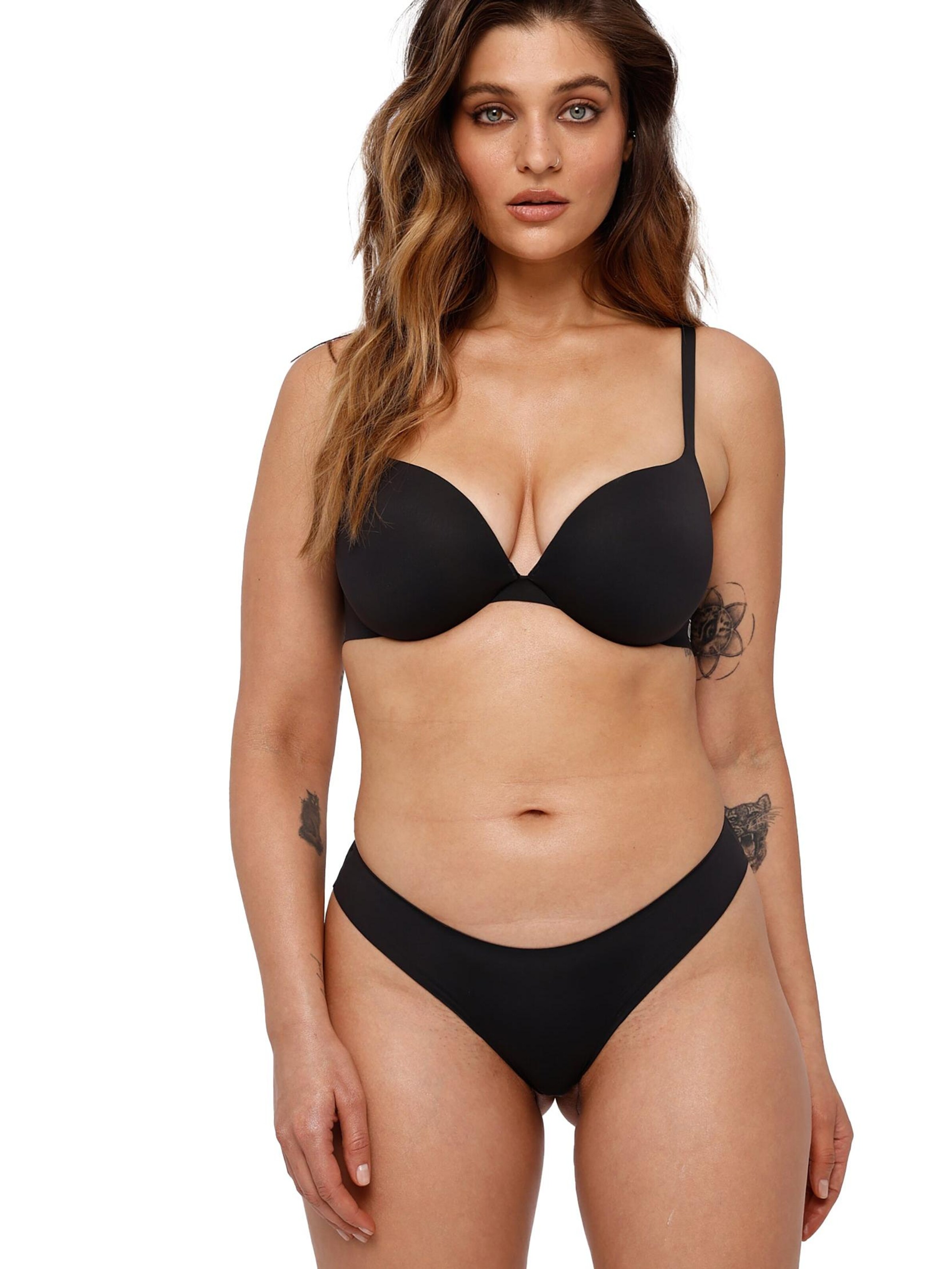 GOD SAVE QUEENS Push-up BH 'Second Skin Ultimate Push-Up Bra' in Grijs