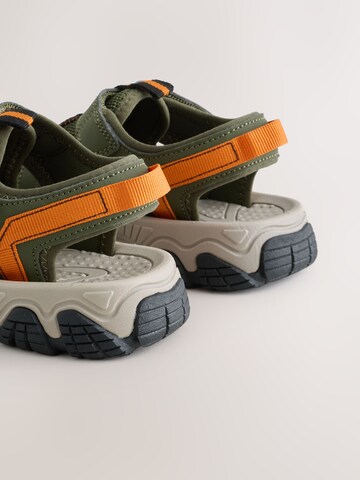 Next Buty otwarte w kolorze zielony