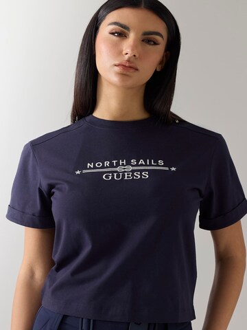 Maglietta 'Guess x North Sails' di GUESS in blu