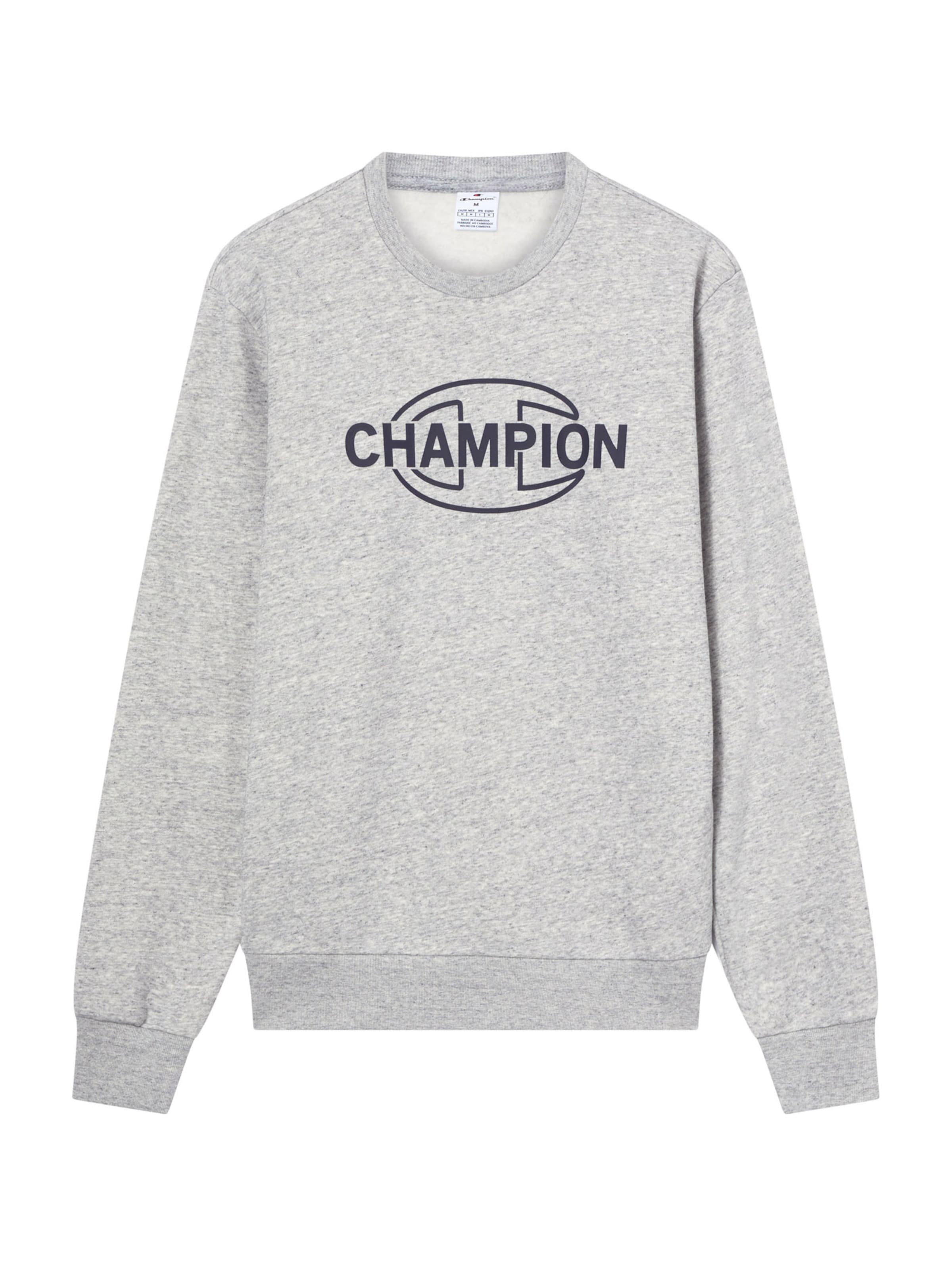 Champion Authentic Athletic Apparel - Sweatshirt em cinzento: frente