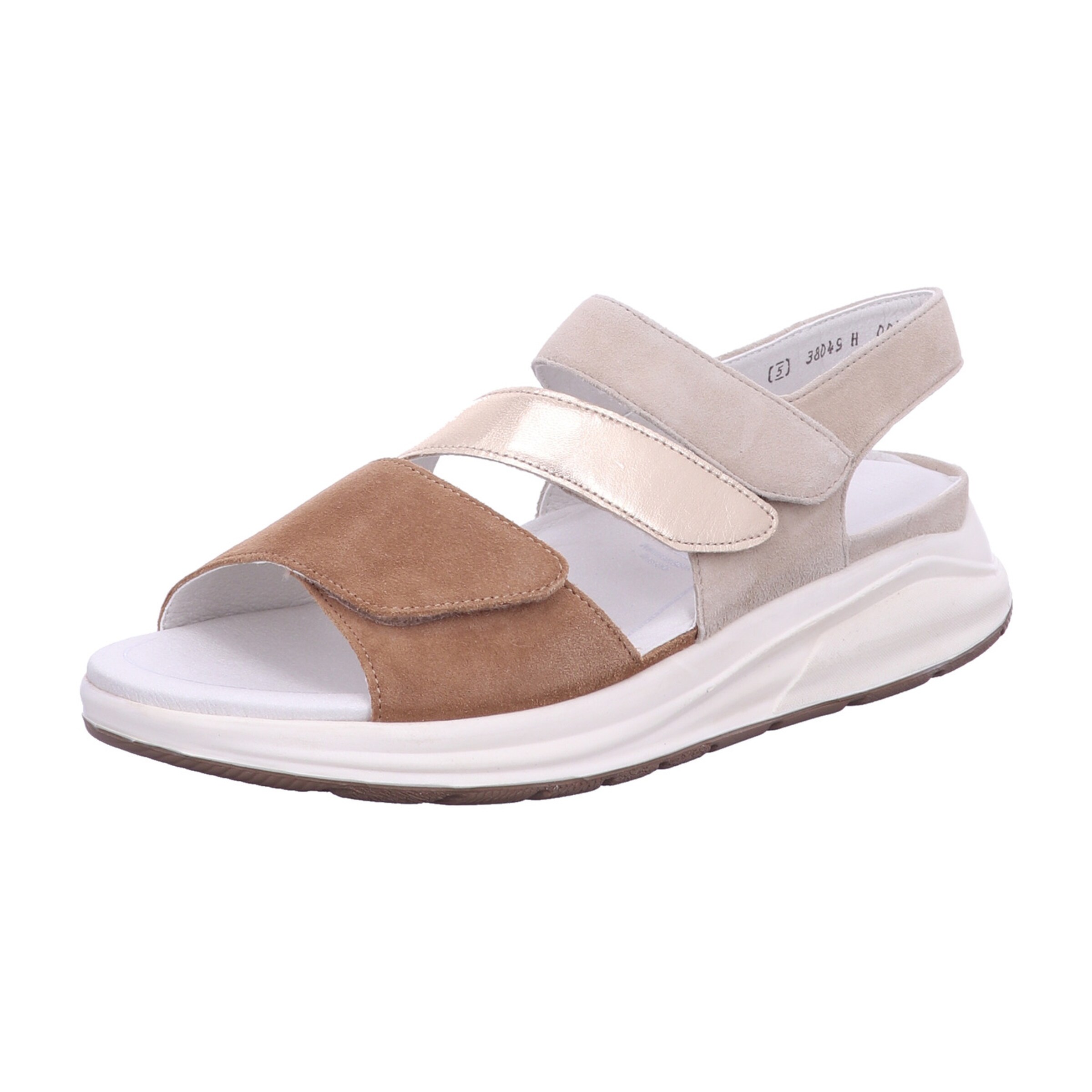 SOLIDUS Sandal in Brown: front