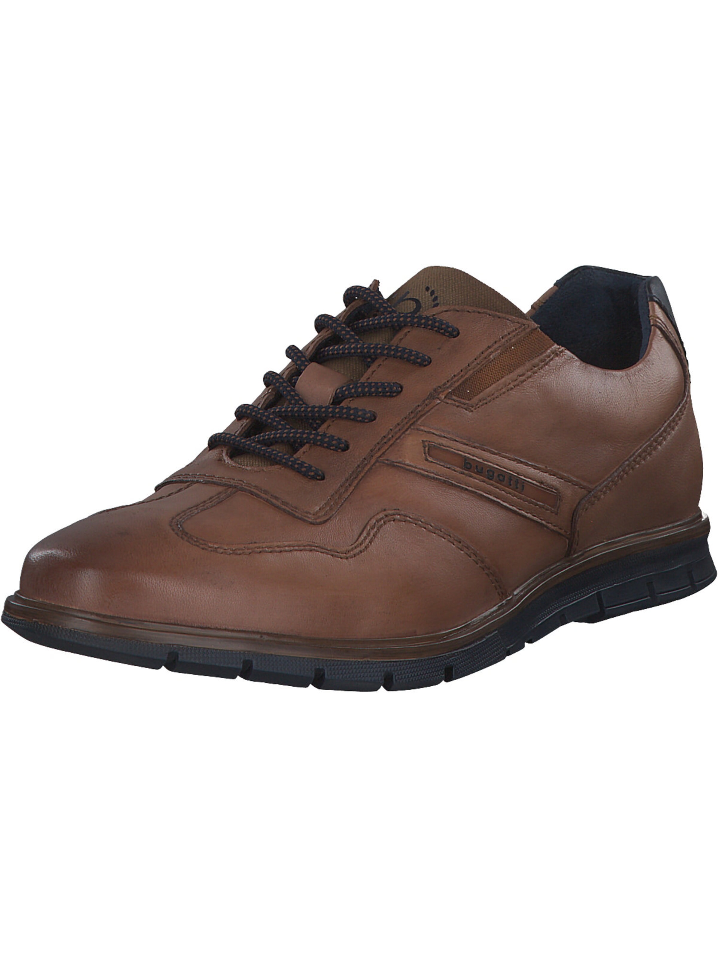 bugatti Lace-up shoe 'Simone Comfort' in Brown: front