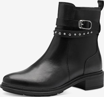 TAMARIS Ankle Boots in Black: front