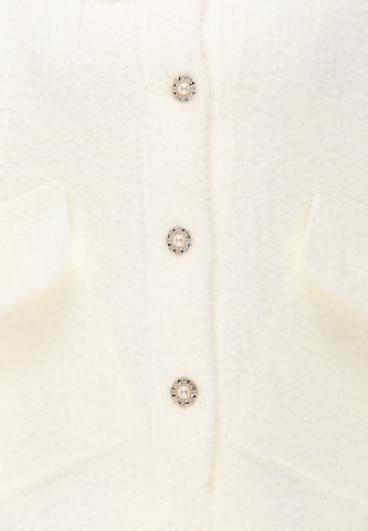 Cardigan myMo ESSENTIALS en blanc
