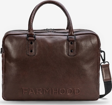 Farmhood Document Bag in Brown