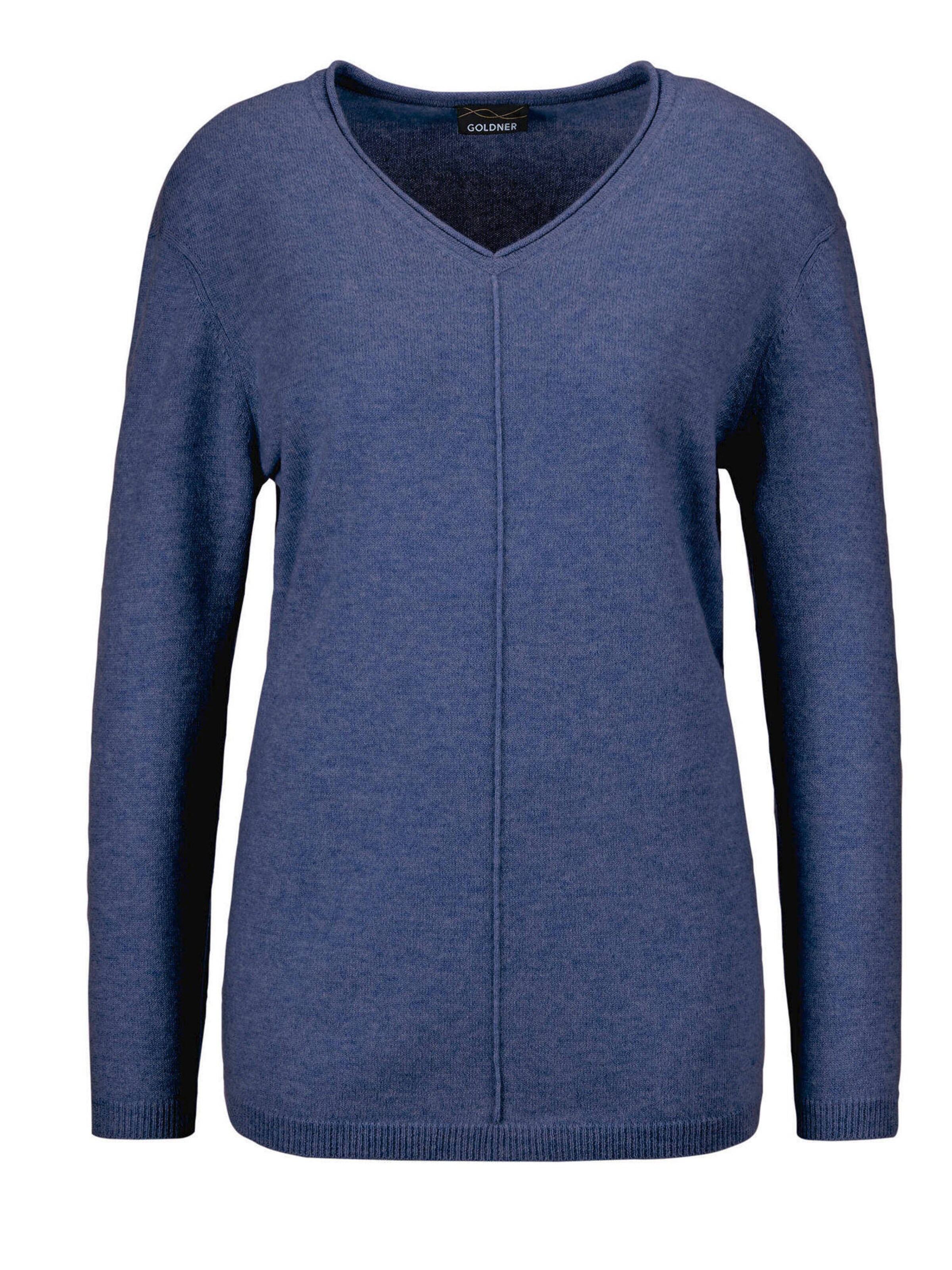 Goldner Trui in Blauw: voorkant