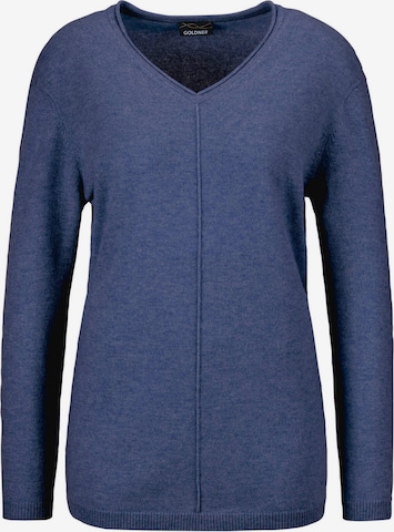 Pull-over Goldner en bleu : devant