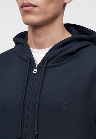 Hackett London Sweat jacket 'CLASSIC' in Blue