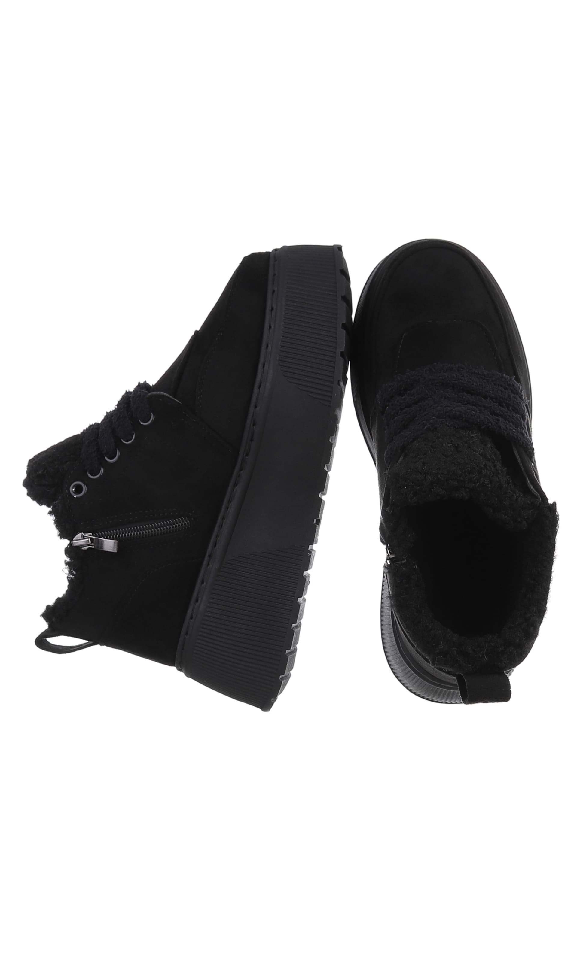 Ital-Design Ankle Boots in Black
