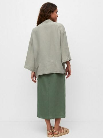 Pull&Bear Kimono | zelena barva