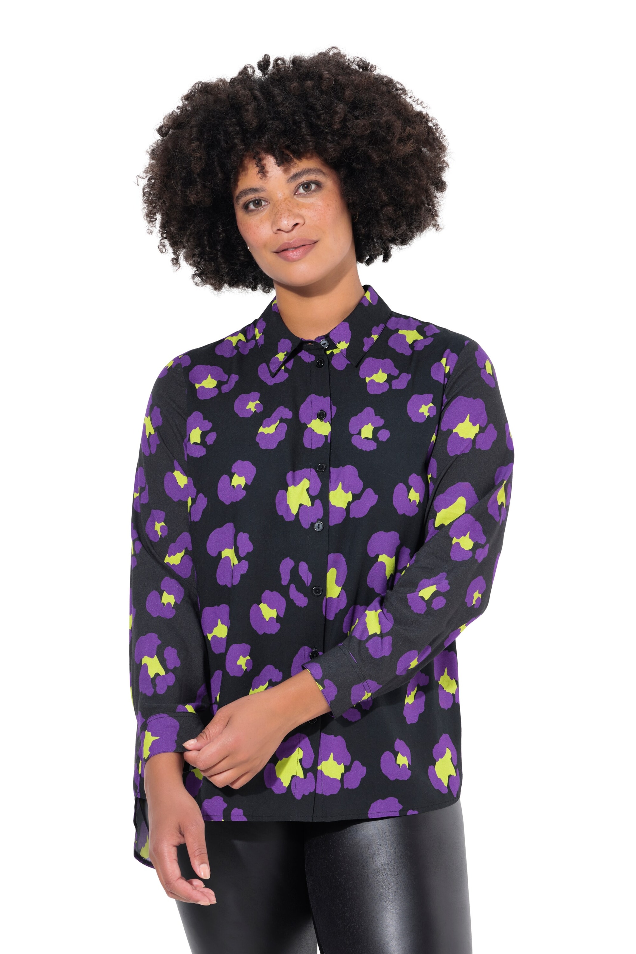 Angel of Style Blouse in Lila: voorkant