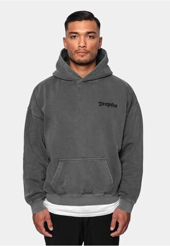 Dropsize Sweatshirt 'Embo' i grå: forside