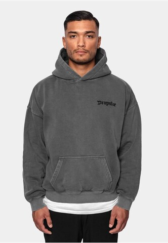 Dropsize Sweatshirt 'Embo' in Grau: Vorderseite