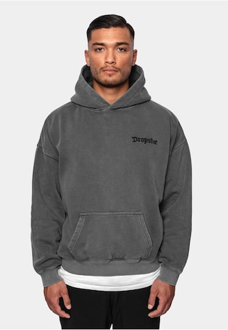 Dropsize Sweatshirt 'Embo' i grå: framsida