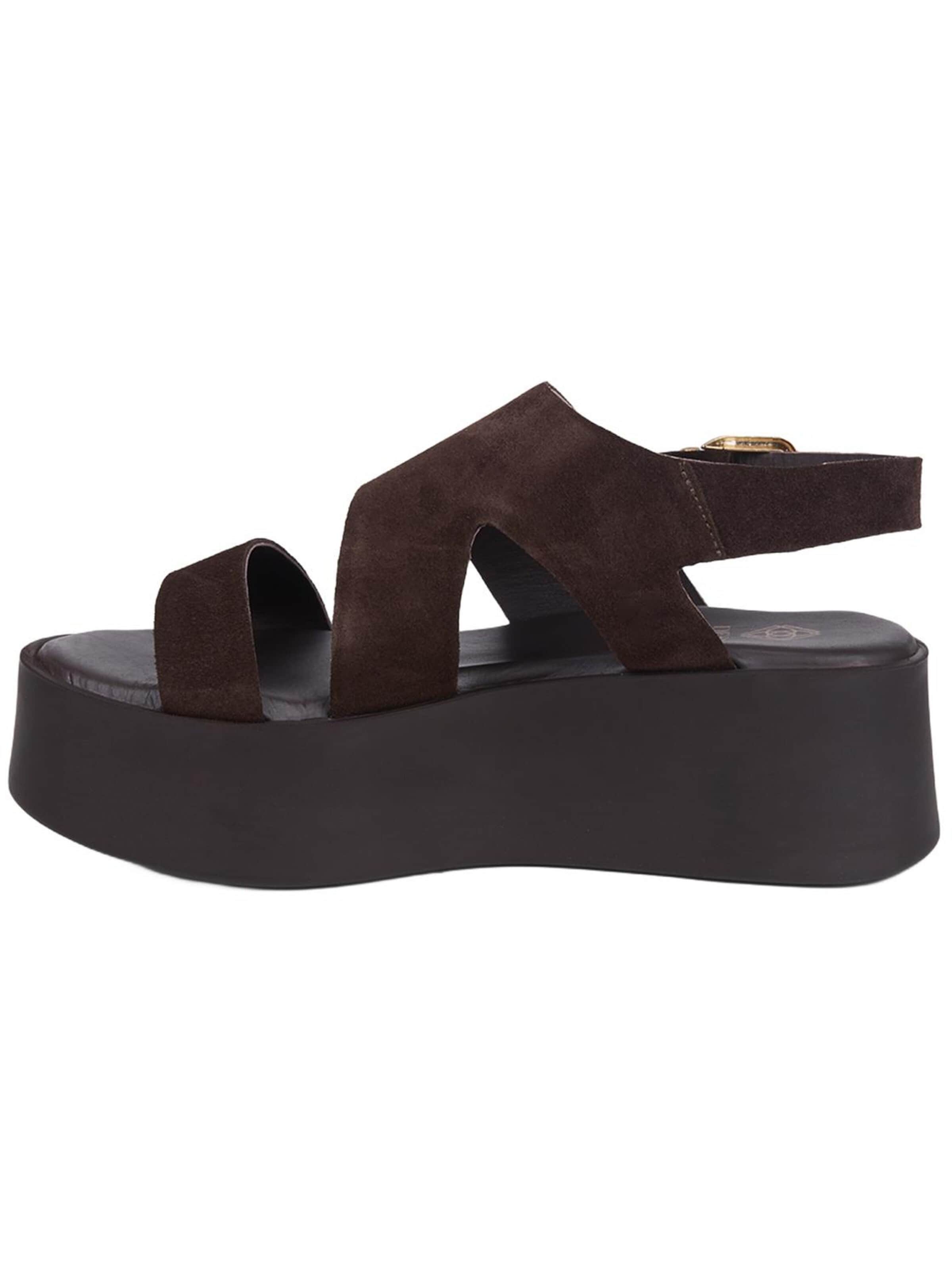 Séparateur d'orteils 'Keilsandalen' Desa en marron