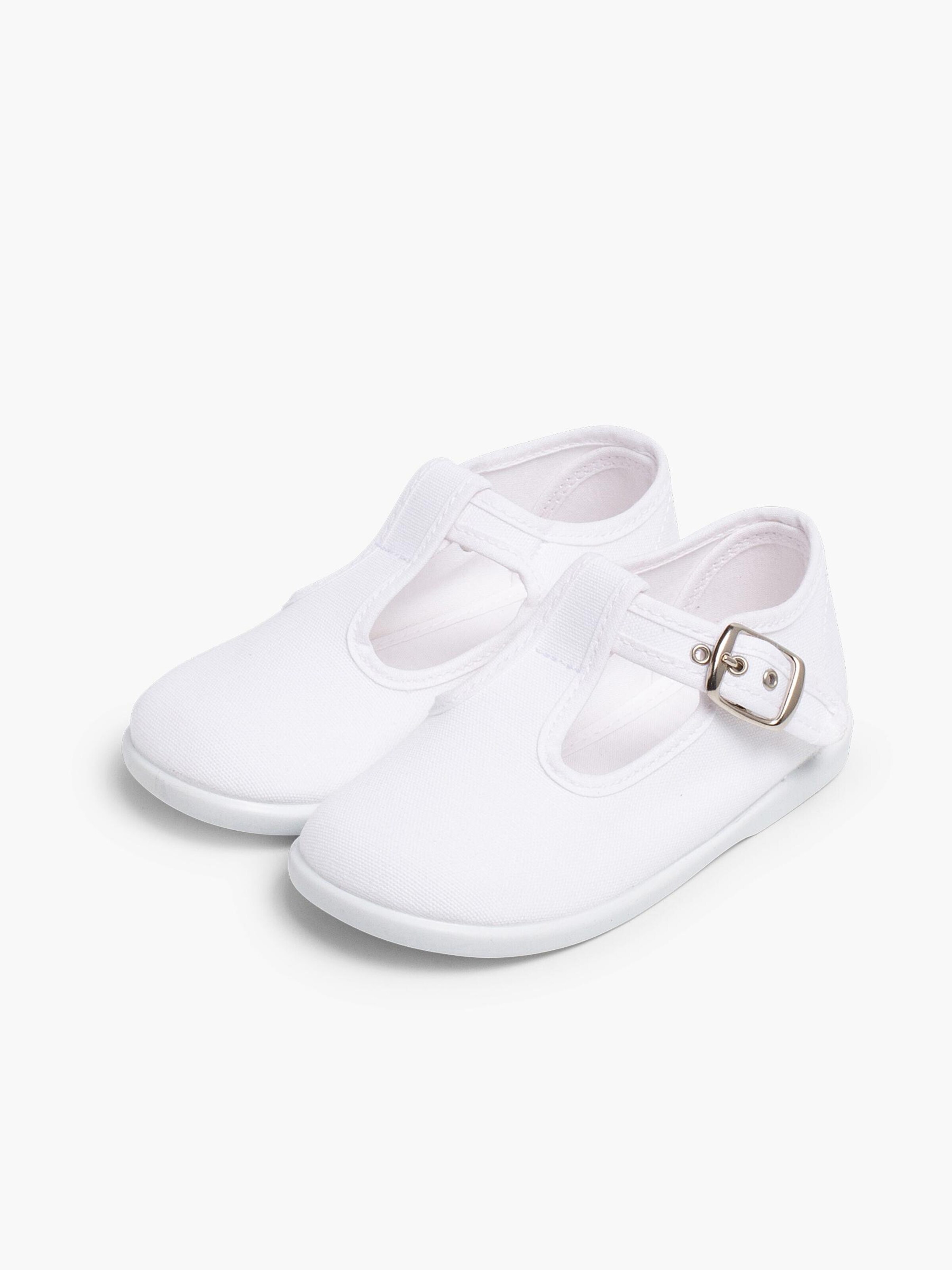 Pisamonas - Zapatos primeros pasos en blanco