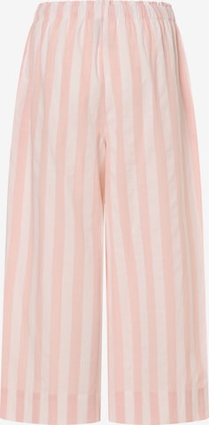 Pantalon de pyjama Marie Lund en rose : devant