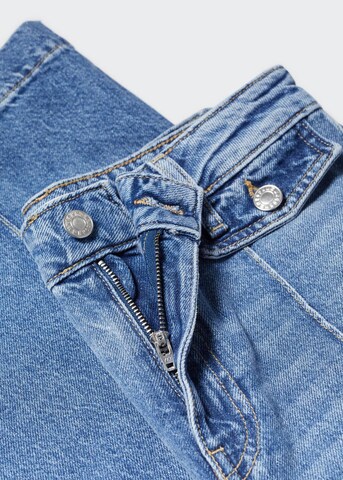 Wide leg Jeans 'Iera' de la MANGO pe albastru