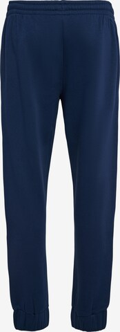 Hummel Tapered Sporthose 'ACTIVE' in Blau