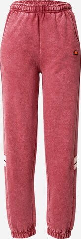 ELLESSE Tapered Pants 'Reah' in Red: front