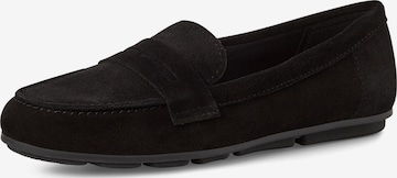 Tamaris - Mocasines en negro: frente