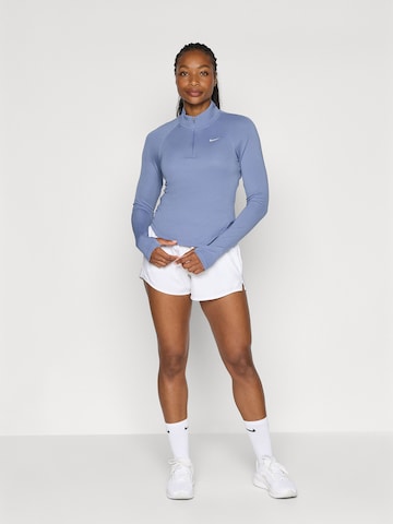 NIKE Sportief sweatshirt 'TEMPO SWSH HBR' in Blauw