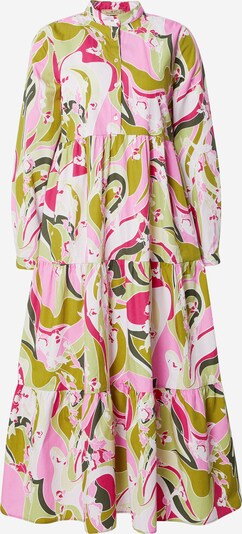 Smith&Soul Kleid in grün / hellgrün / pink / hellpink / offwhite, Produktansicht
