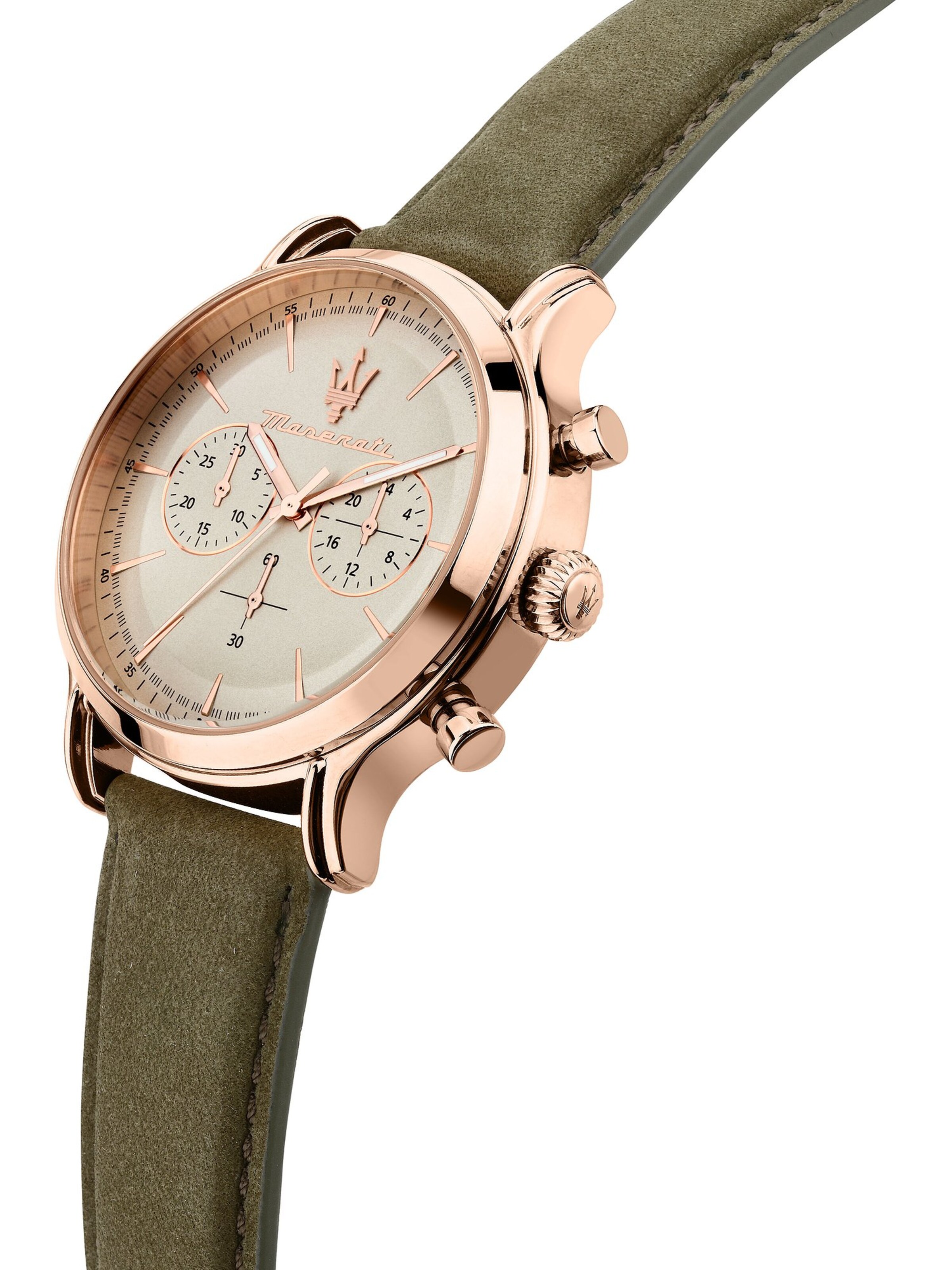 Maserati Analog Watch 'Epoca' in Green