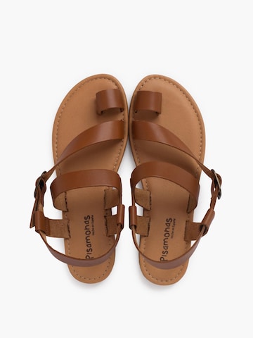 Sandalo di Pisamonas in marrone