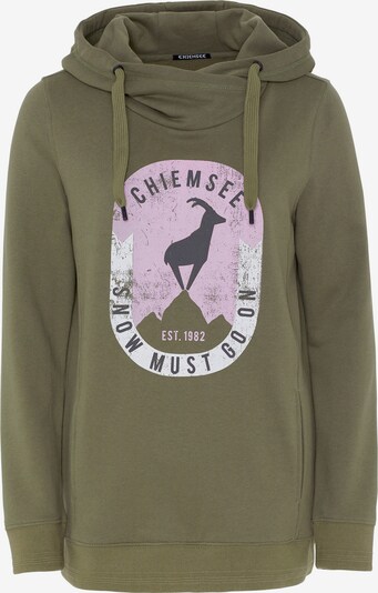CHIEMSEE Sportska sweater majica u maslinasta, Pregled proizvoda
