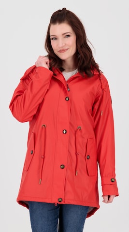 ankerglut Raincoat 'Friesennerz ankergluttraum WMN' in Red: front