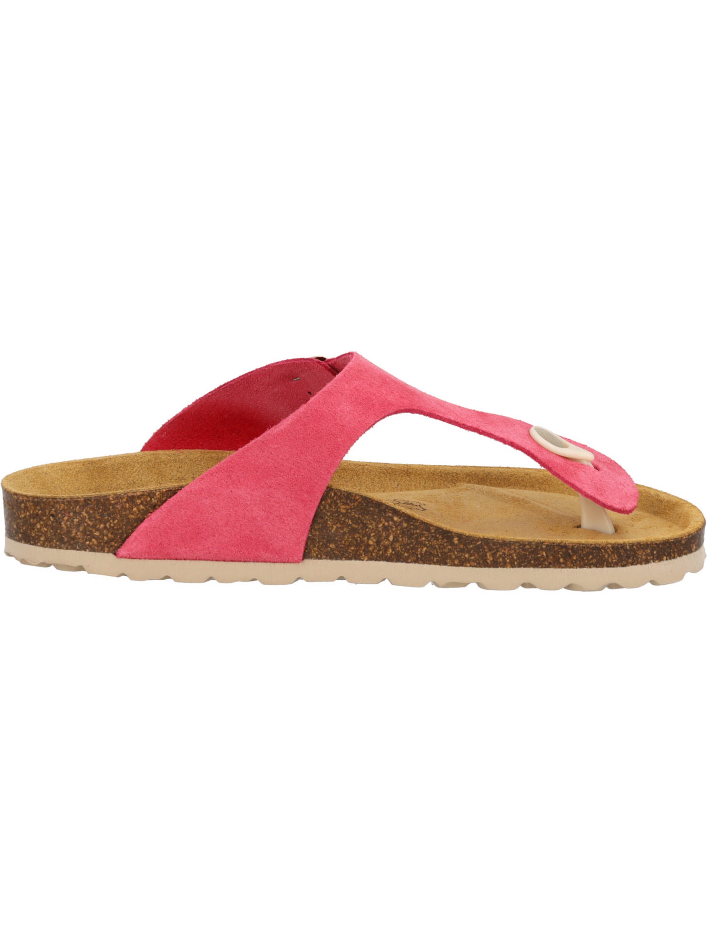 Palado T-bar sandals 'Palado Kos Suede Premium Leather' in Pink