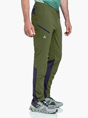 Schöffel Slimfit Outdoorhose 'Hestad' in Grün