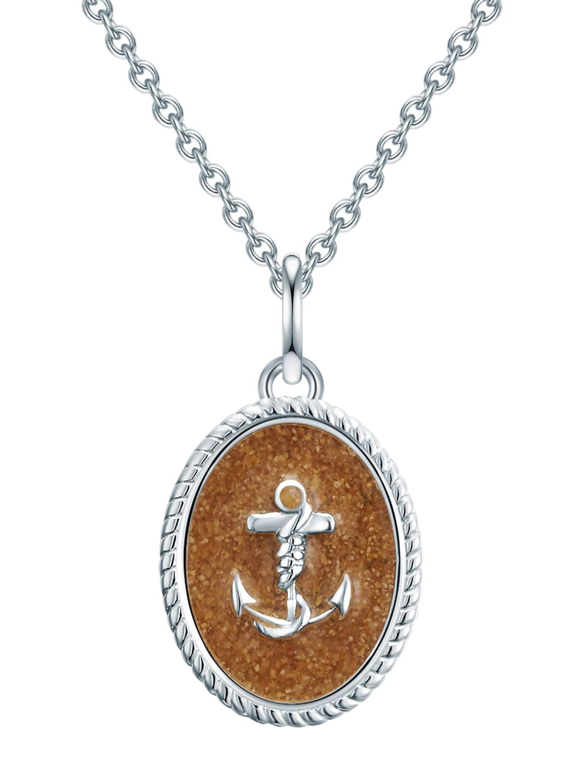 Strandglück Ketting in Zilver