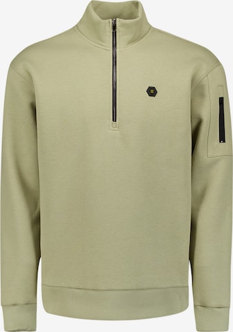 No Excess Sweatshirt in Groen: voorkant
