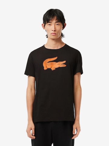 T-Shirt LACOSTE en noir : devant