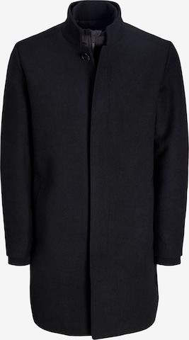 Manteau mi-saison 'JJEMELTON' JACK & JONES en noir : devant